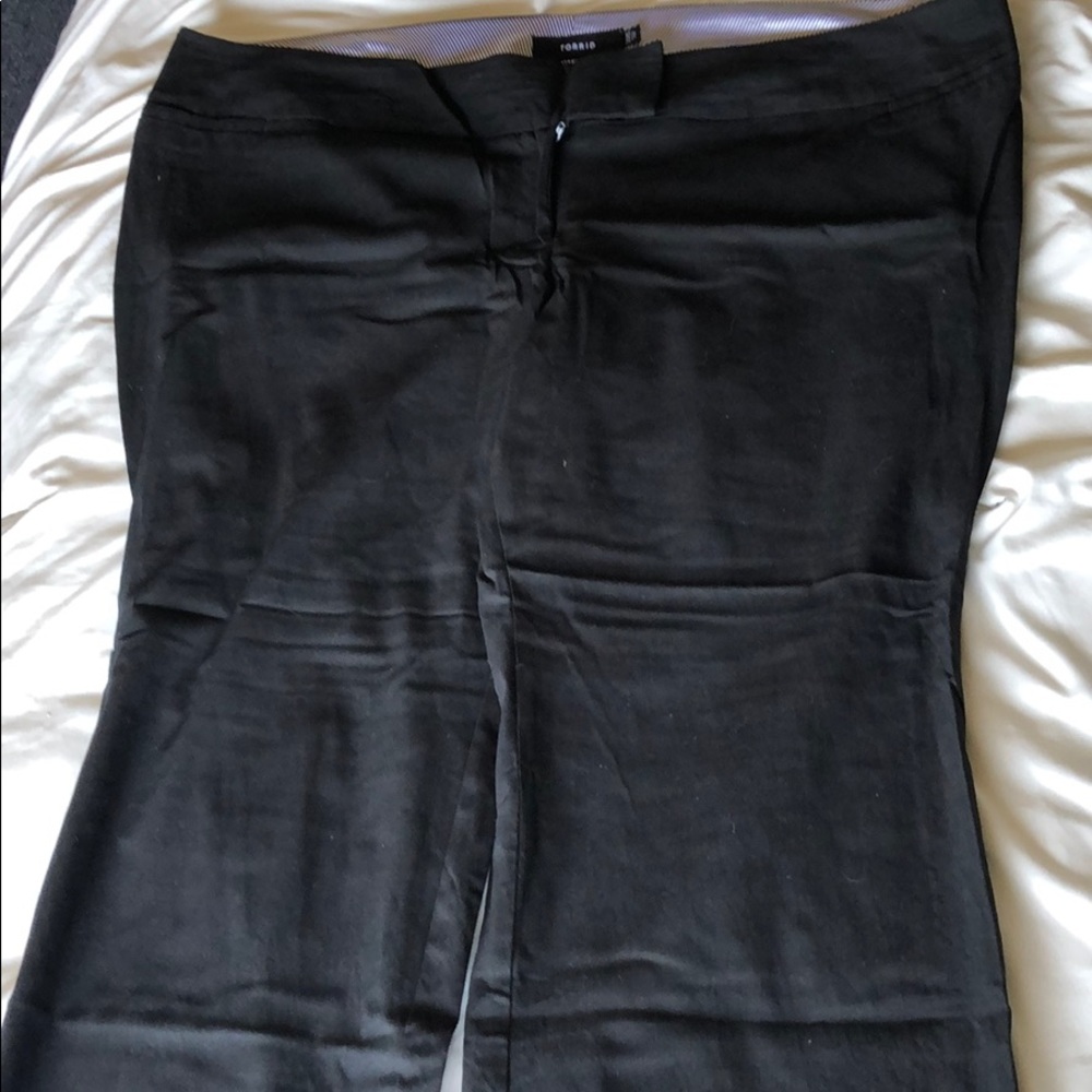 Torrid Black Slacks